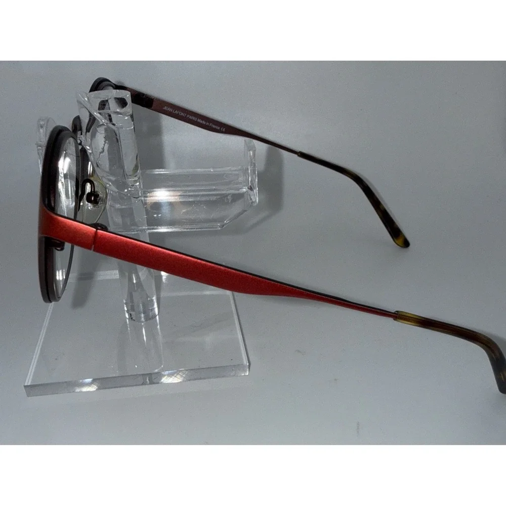 Jean Lafont Paris, RESONANCE 628, 48-21 Authentic Copper Cateye Eyeglass Frames.